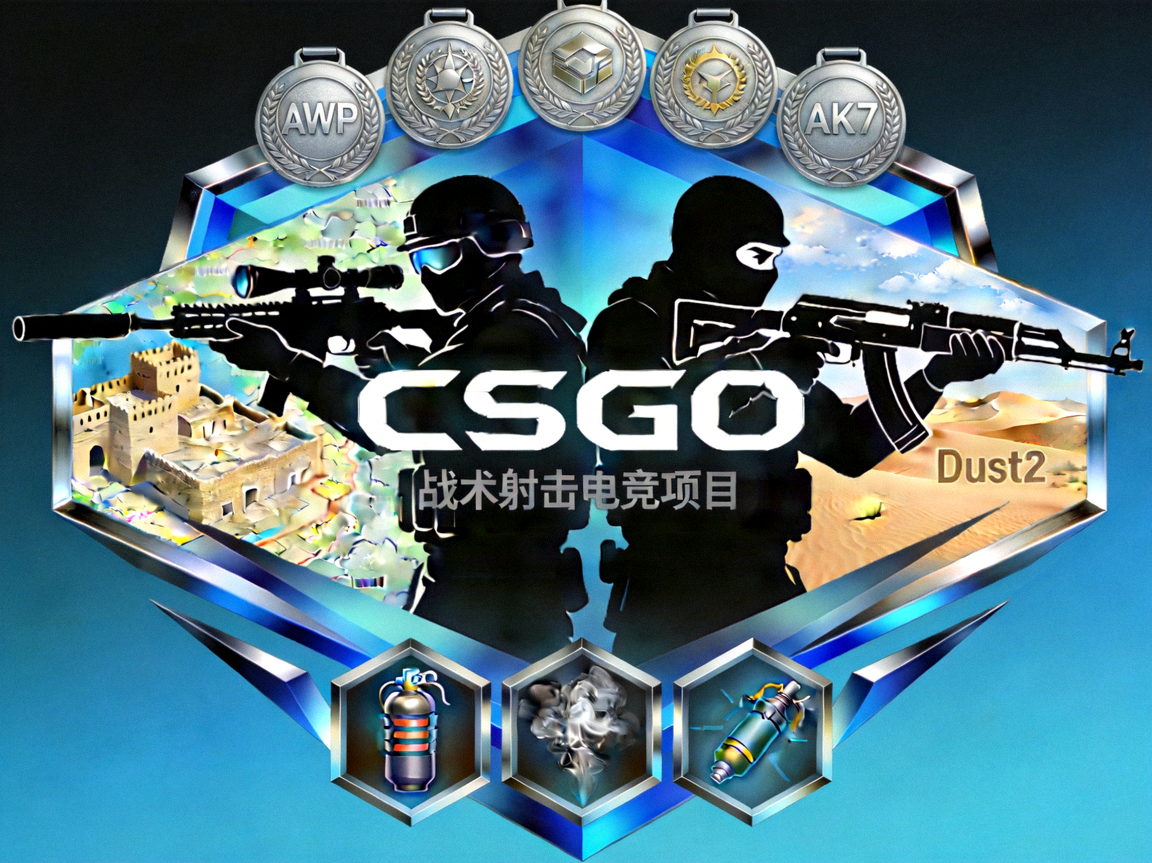CSGO游戏图标 - 战术射击电竞项目
